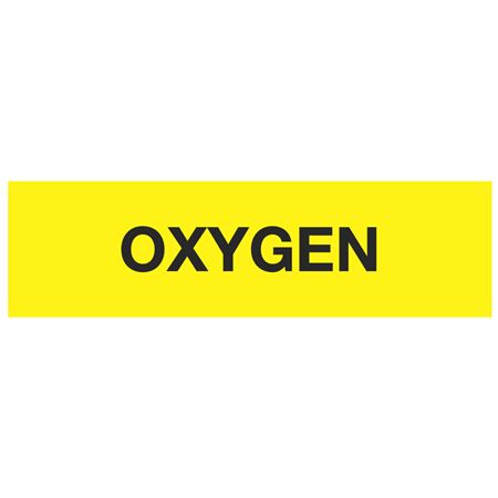 ANSI Pipe Markers Oxygen - Pk/10